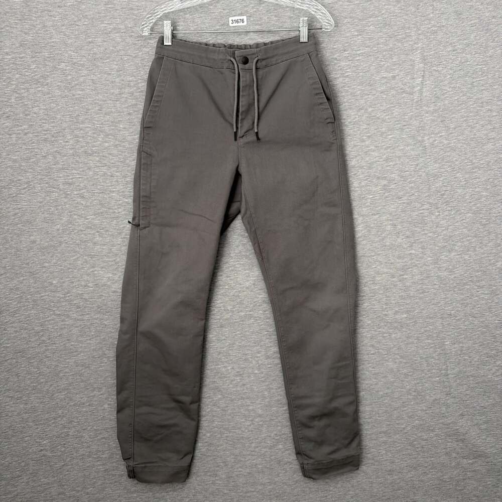 Patagonia Mens XS Forge Gray Twill Traveler Jogger Pants STY56775